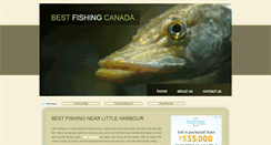 Desktop Screenshot of bestfishingcanada.com